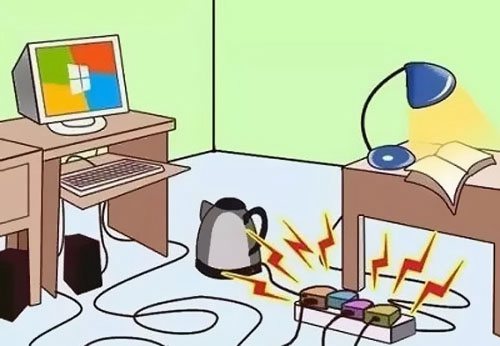 私拉電線惹的禍